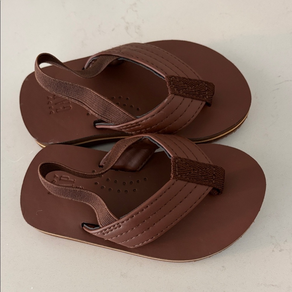 GAP Brown Baby Walker Sandals